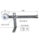 SUPPORTO REGISTRABILE CON CUSCINETTI PER BIFORE